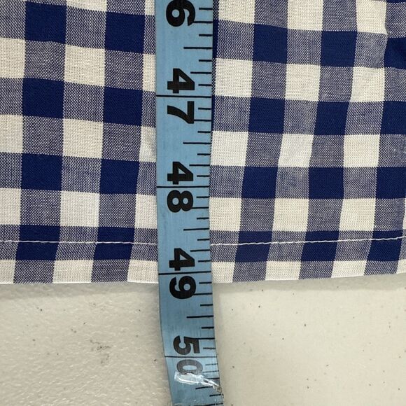 Redtag Maxi Dress Womens 14 Eyelet Gingham Granny Cottagecore‎ 90s - Picture 7 of 10